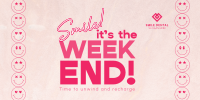 Smile Weekend Quote Twitter Post Image Preview