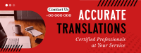 Corporate Translator Professional Facebook Cover