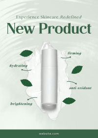 Redefined Skincare Product Flyer Design