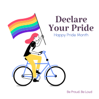 Declare Your Pride Instagram Post