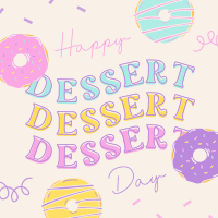 Dessert Day Delights Instagram Post Design