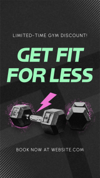Gym Membership Discount Facebook Story