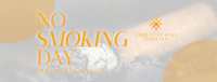 Modern No Smoking Day Facebook Cover