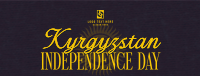 Kyrgyzstan Independence Day Facebook Cover