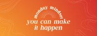 Monday Mindset Quote Facebook Cover