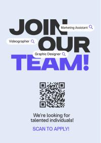 Join Our Team Flyer Design