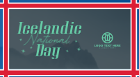 Textured Icelandic National Day Animation