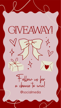 Feminine Giveaway Promo Instagram Story