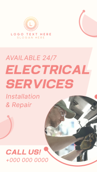 Electrical Installation Service Instagram Story