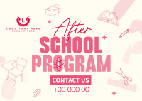 Tutoring School Service Postcard