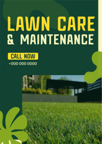 Clean Lawn Care Flyer