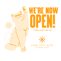 Our Vet Clinic is Now Open Instagram Post