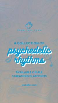 Psychedelic Collection Facebook Story Design