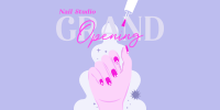 Nail Salon Opening Twitter Post