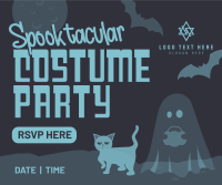 Halloween Costume Party Facebook Post