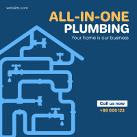 All-in-One plumbing services Instagram Post
