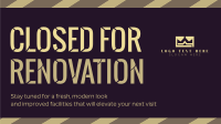 Under Renovation Construction Facebook Event Cover