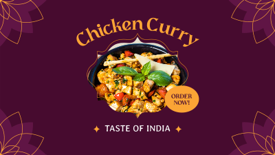 Taste of India Facebook Event Cover Image Preview