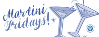 Friday Night Martini Facebook Cover Design