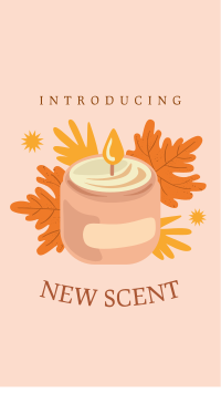 New Candle Scent Facebook Story