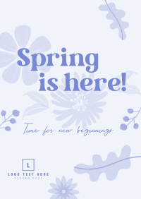 Spring New Beginnings Flyer