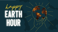 Happy Earth Hour Animation