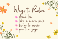 Ways to relax Pinterest Cover