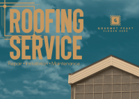 Roofing Postcard example 4