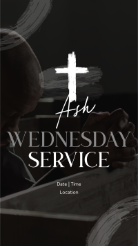 Ash Wednesday Volunteer Service Instagram Reel Image Preview