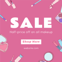 Makeup Sale Instagram Post