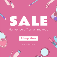 Makeup Sale Instagram Post Design