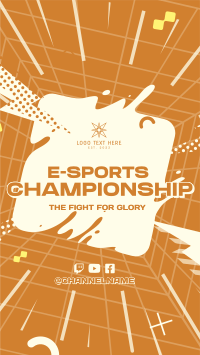 E-Sports Championship TikTok Video Design