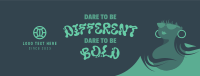 Dare To Be Bold Facebook Cover Design