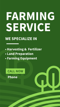 Farming Service Facebook Story