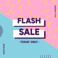 Flash Sale Memphis Instagram Post Image Preview