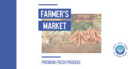 Premium Farmer's Market Twitter Post