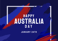 Happy Australia Postcard