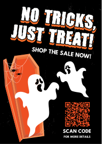 Spooky Halloween Treats Flyer