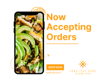 Food Delivery App  Facebook Post