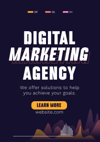 Digital Marketing Agency Poster