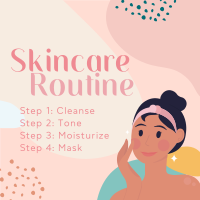 Skincare Instagram Post example 2