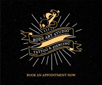 Tattoo Studio Badge Facebook Post