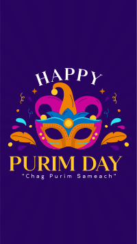 Purim Celebration Event Instagram Story