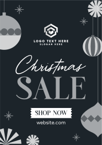 Ornamental Christmas Sale Flyer Image Preview