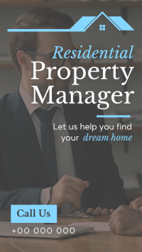 Property Manager at your Service Facebook Story