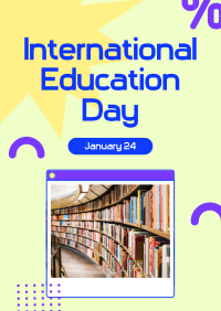 International Education Day Flyer