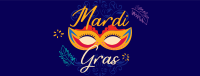 Decorative Mardi Gras Facebook Cover