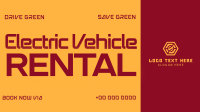 Electric Vehicle Rental Animation