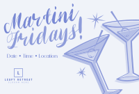 Friday Night Martini Pinterest Cover Image Preview