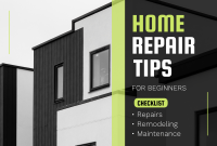 Simple Home Repair Tips Pinterest Cover